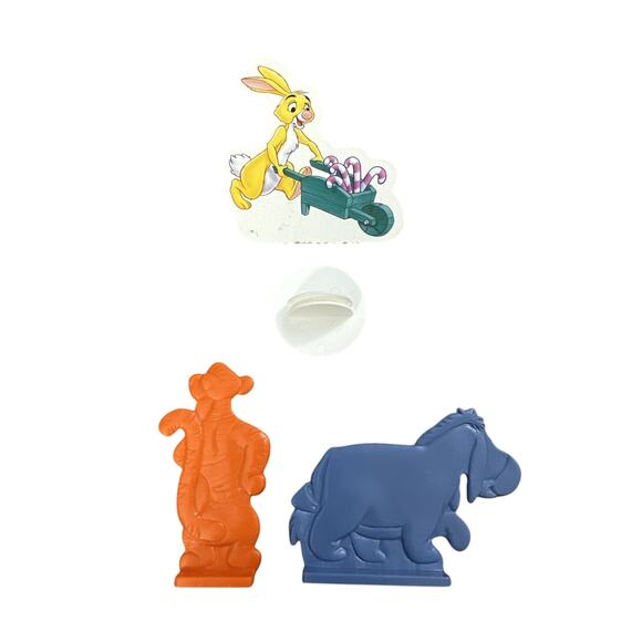 Winnie the Pooh Candy Land Characters 1998 Replacement Pieces Tigger and Eeyore - Picture 2 of 9